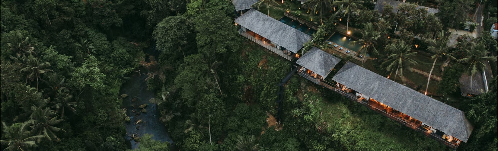 family spending time in holiday villa in Bali