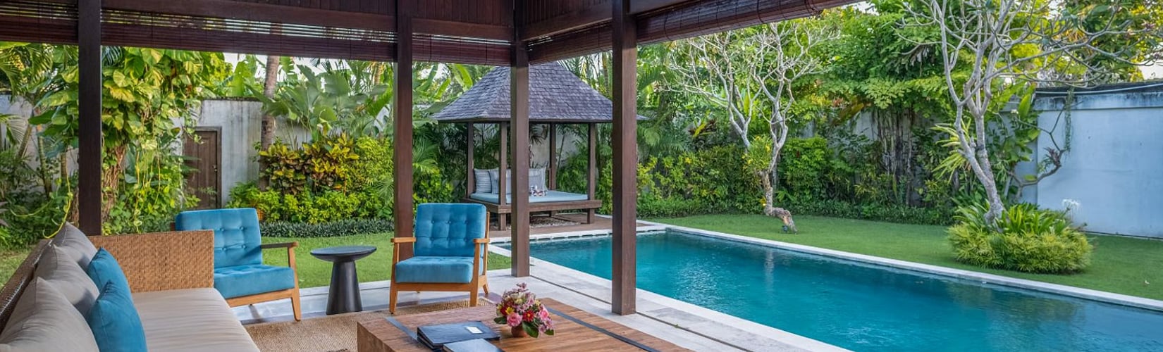 gezinstijd in vakantievilla in Bali