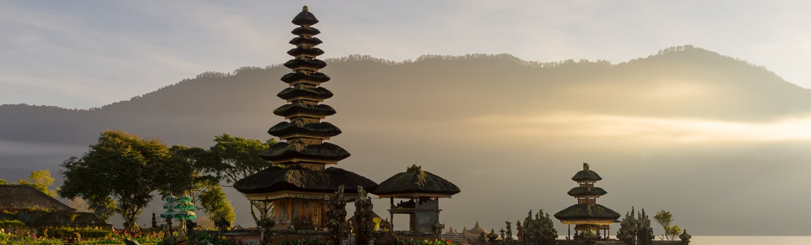 family spending time in holiday villa in Bali