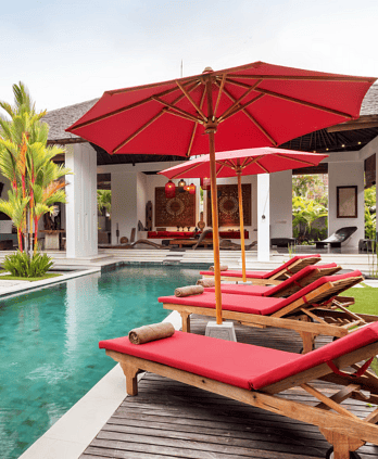 vila Seminyak dengan 9 kamar tidur