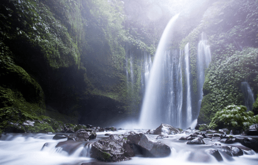 lombok watervallen