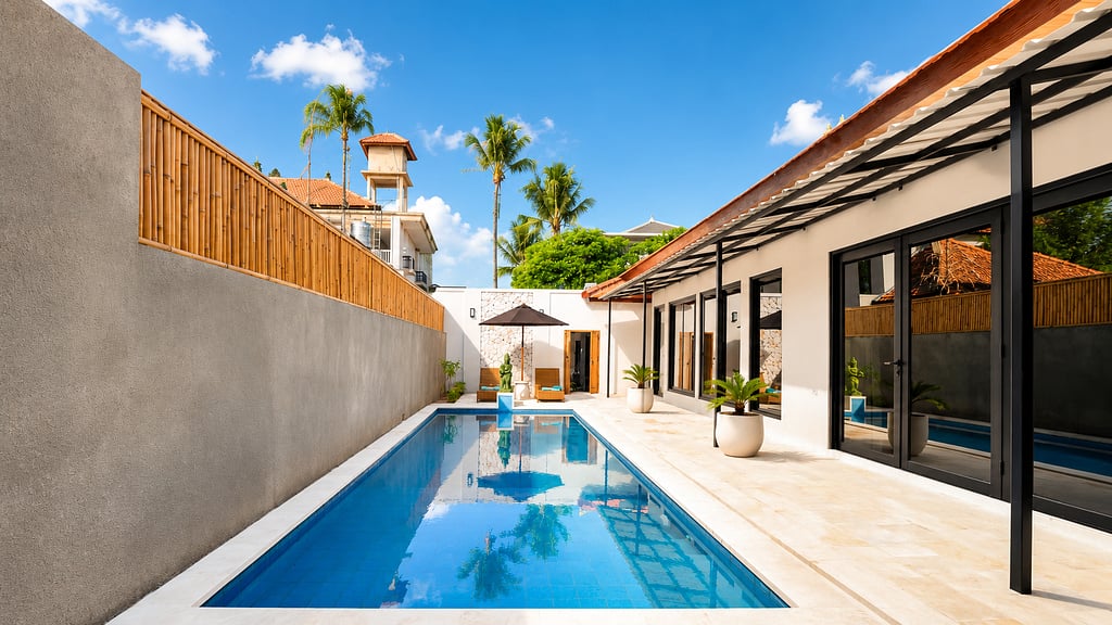 Domo Villa 1: Swimming pool