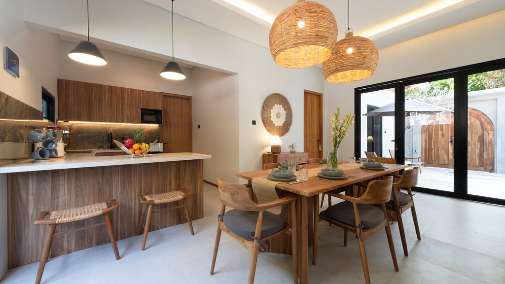Domo Villas Estate: Dining area 1