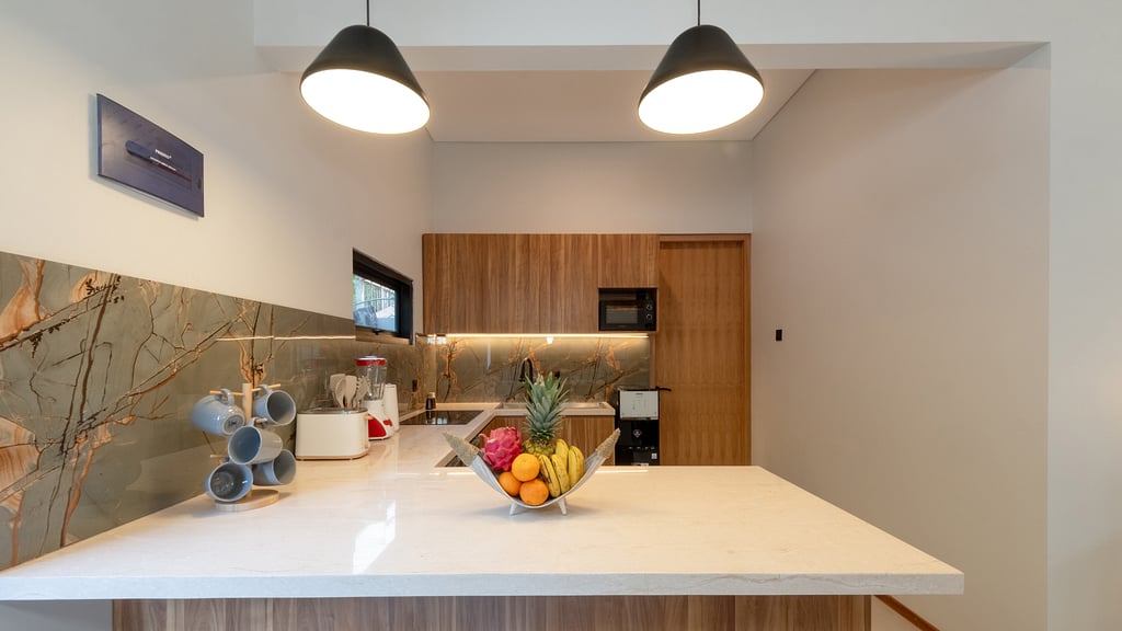 Domo Villas Estate: Kitchen 1