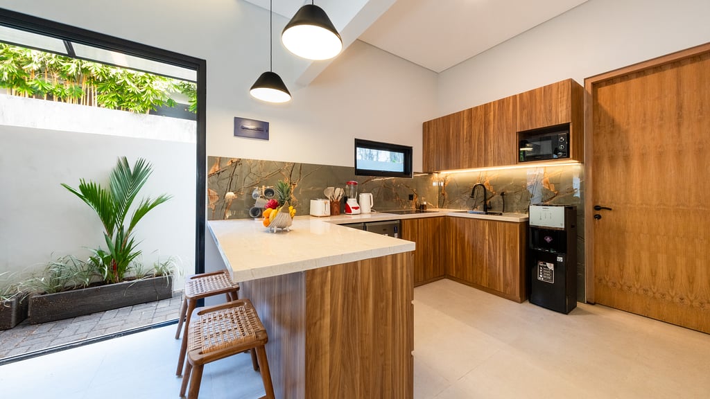 Domo Villas Estate: Kitchen 1