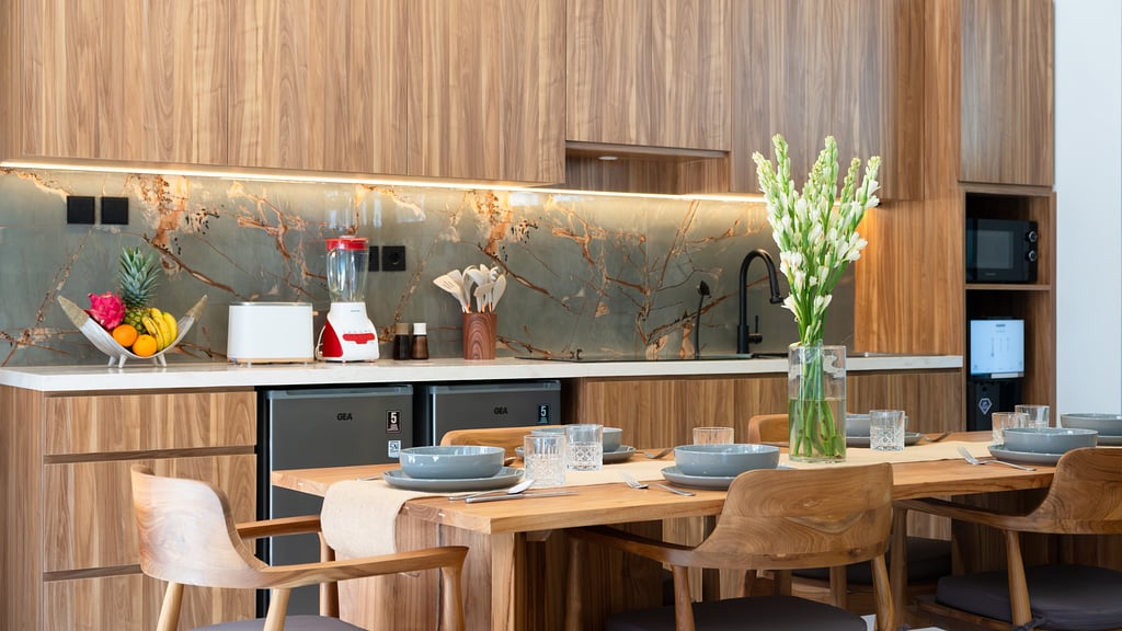Domo Villas Estate: Dining area 2