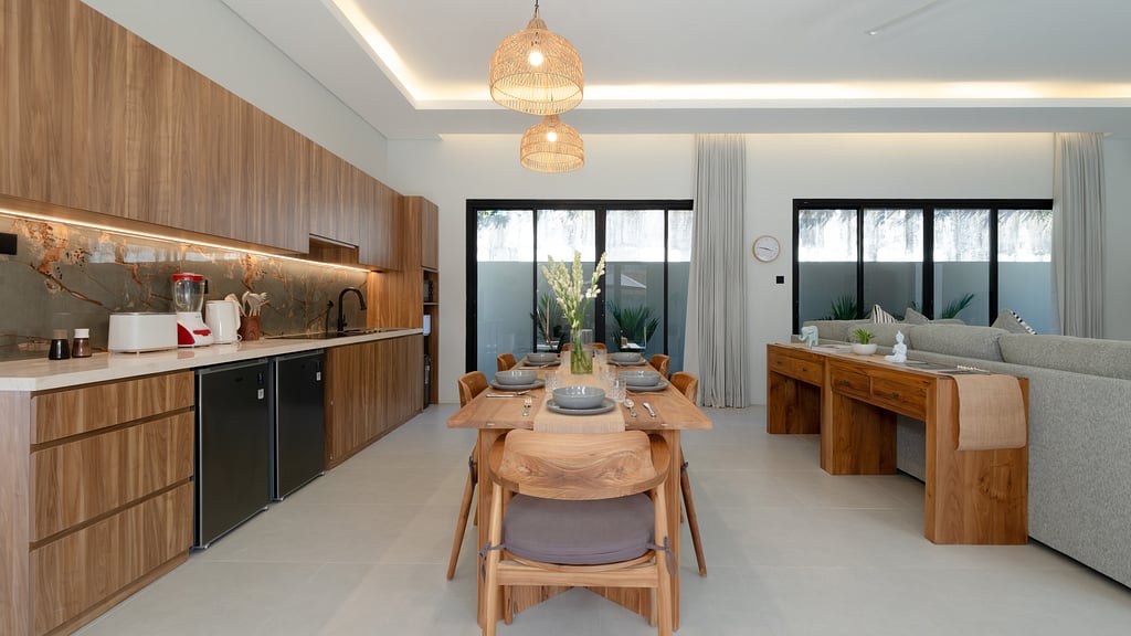 Domo Villas Estate: Dining area 2