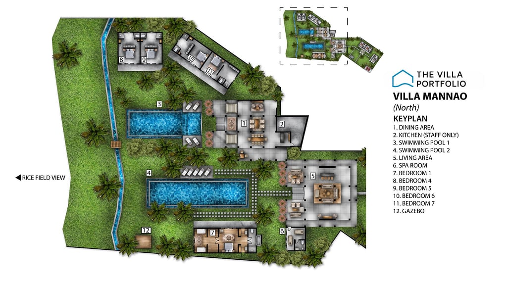 Mannao Estate: Floor plan for agents