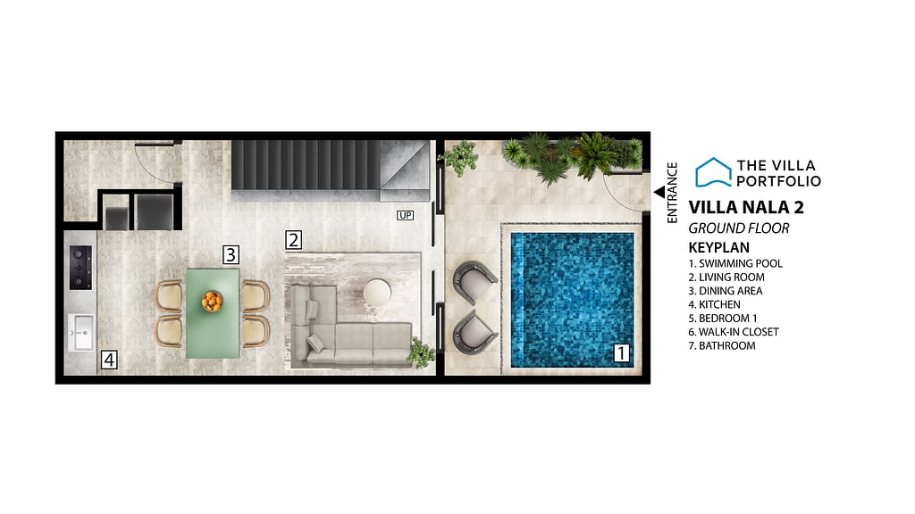 Nala Villas: Floor plan for agents