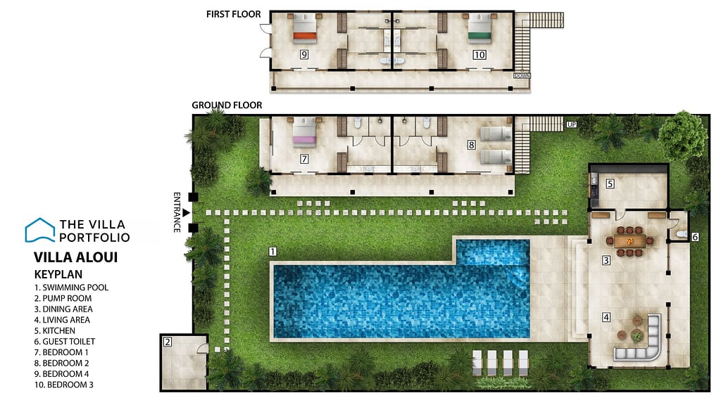 Alea Estate: Floor plan for agents