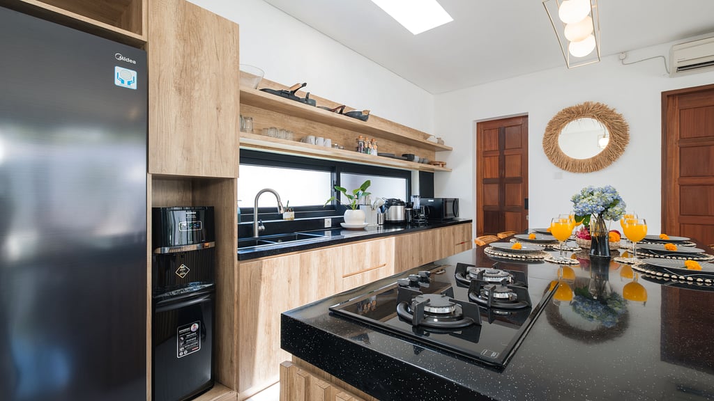 Villa Cansavina: Kitchen