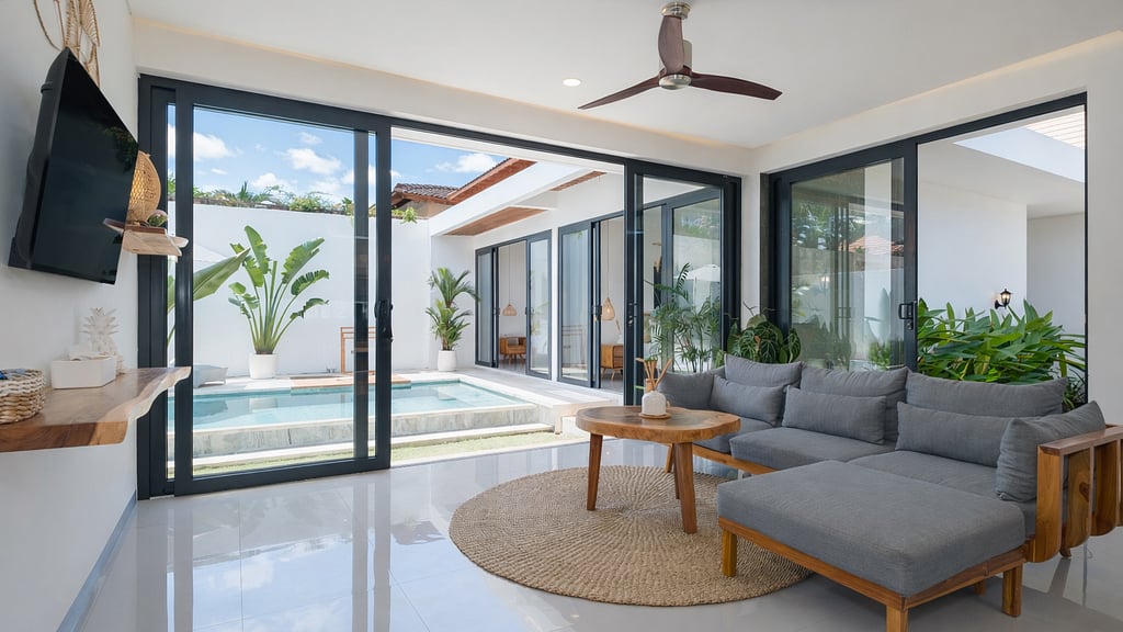 Villa Cansavina: Living room