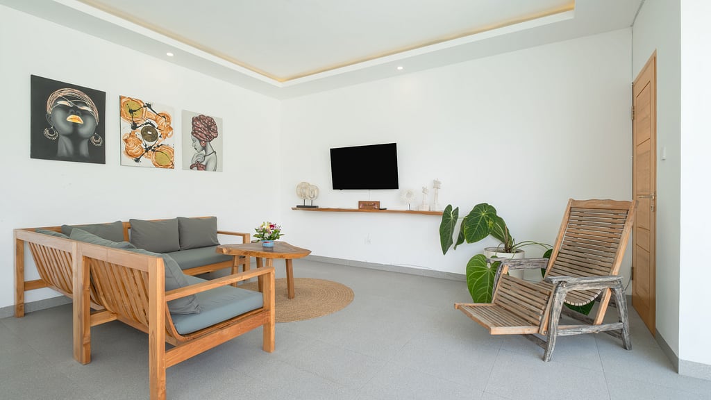 Villa Kuwait: Living room