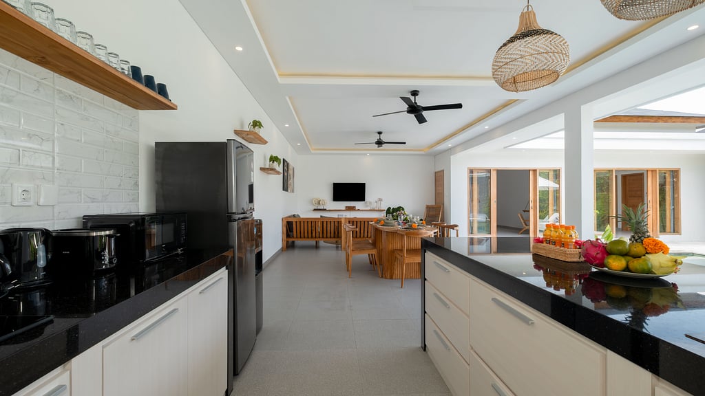 Villa Kuwait: Kitchen