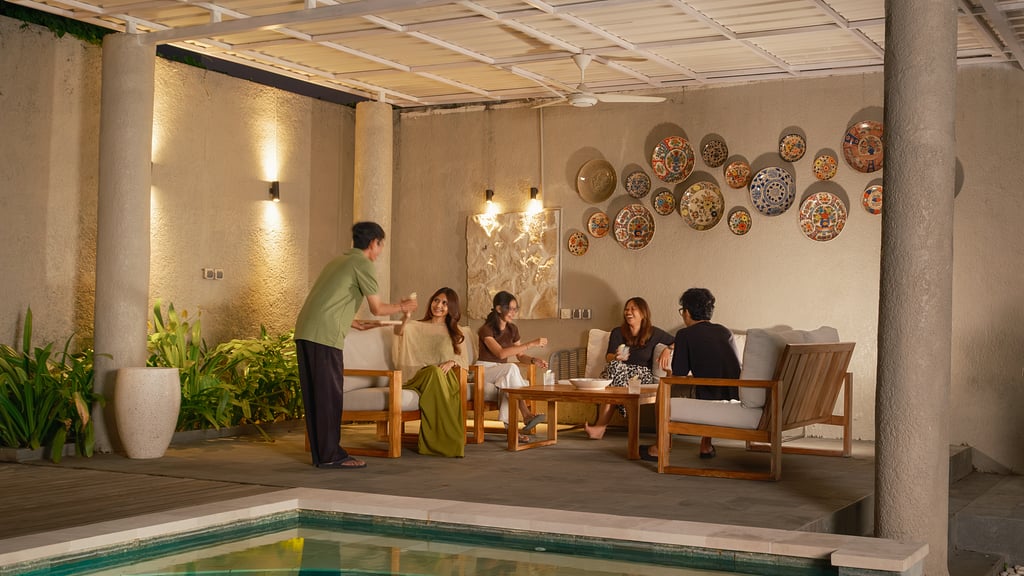 Villa Latima: Terrace/Veranda