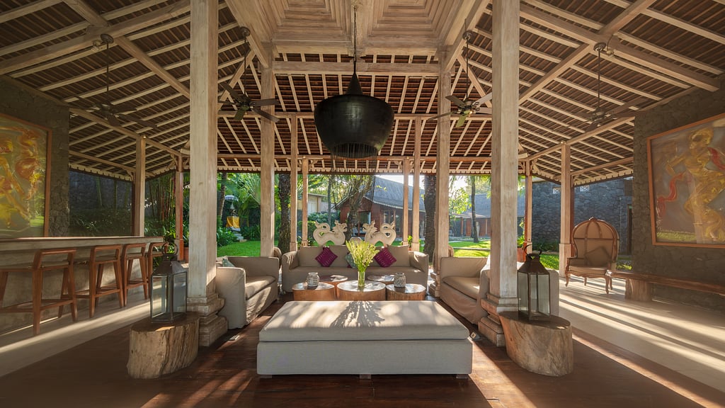 Villa Mannao: Living room 1