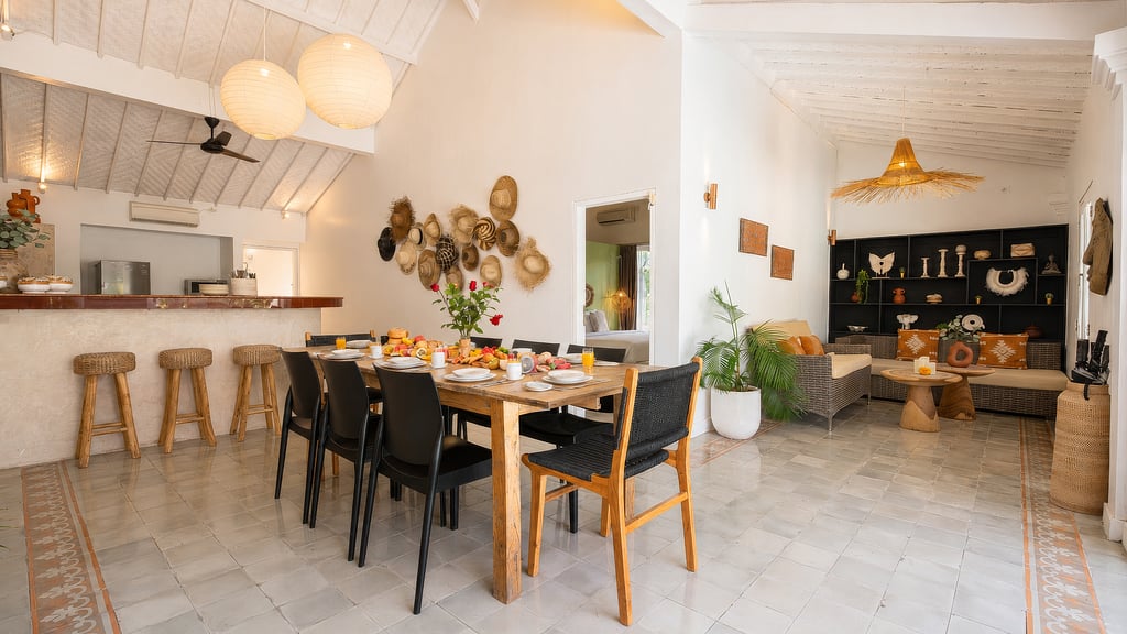 Villa Mas 4 Seminyak: Dining area