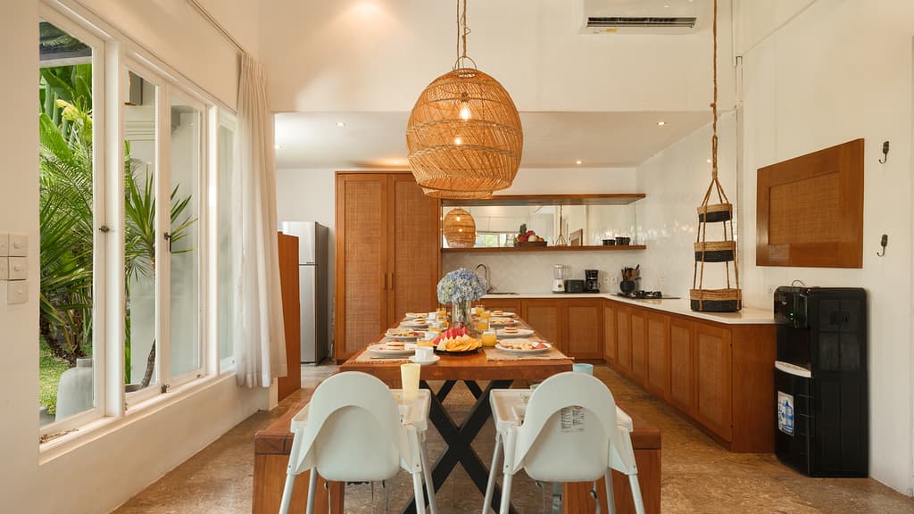 Villa Moana: Dining area