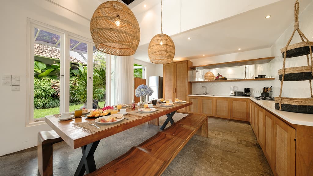 Villa Moana: Dining area