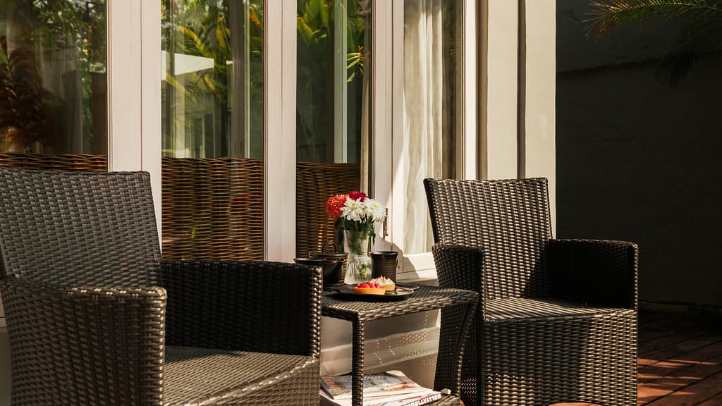 Villa Moana: Terrace/Veranda 2