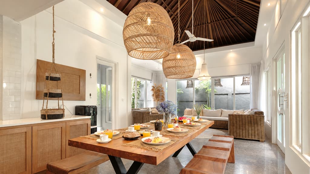 Villa Moana: Dining area