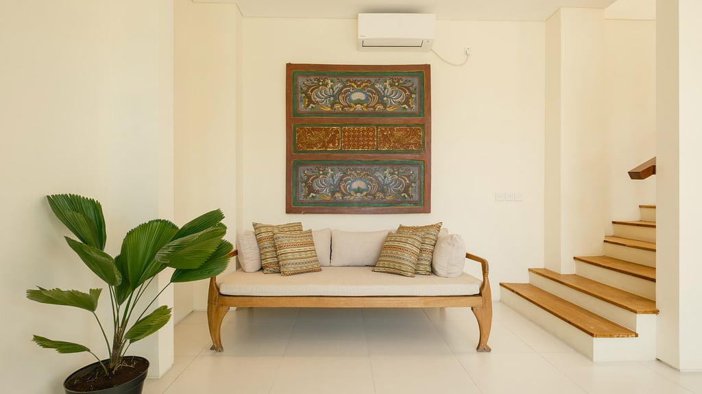 Villa Omah Bumbak: Living room