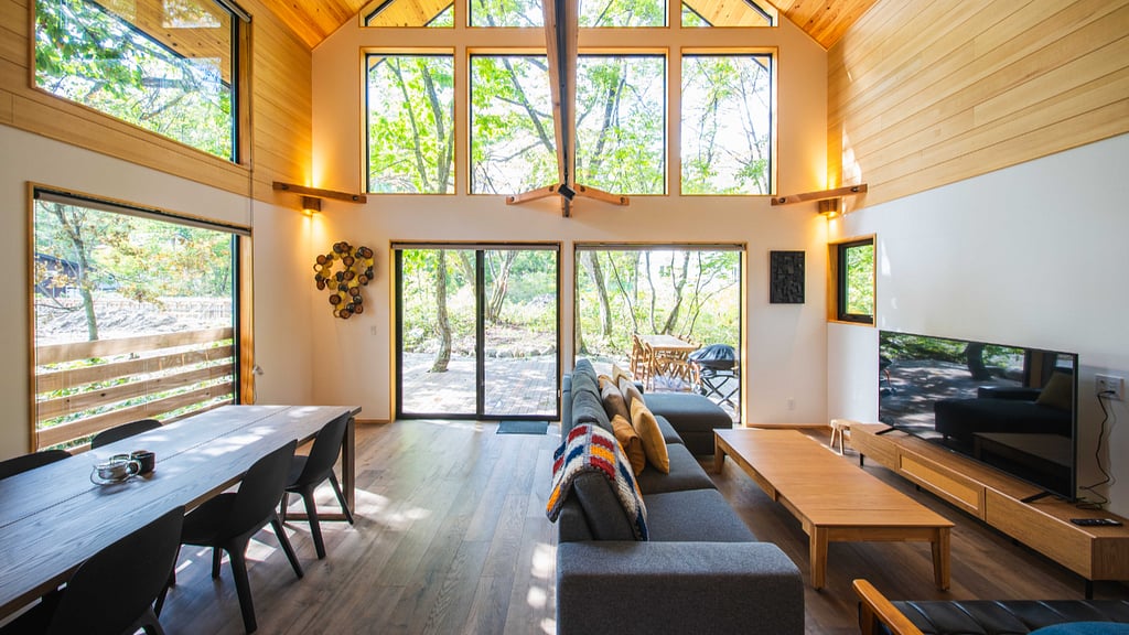 Aerial Chalet