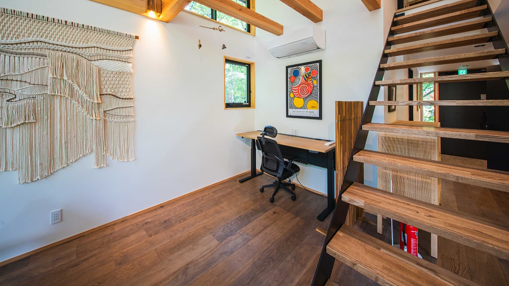 Aerial Chalet