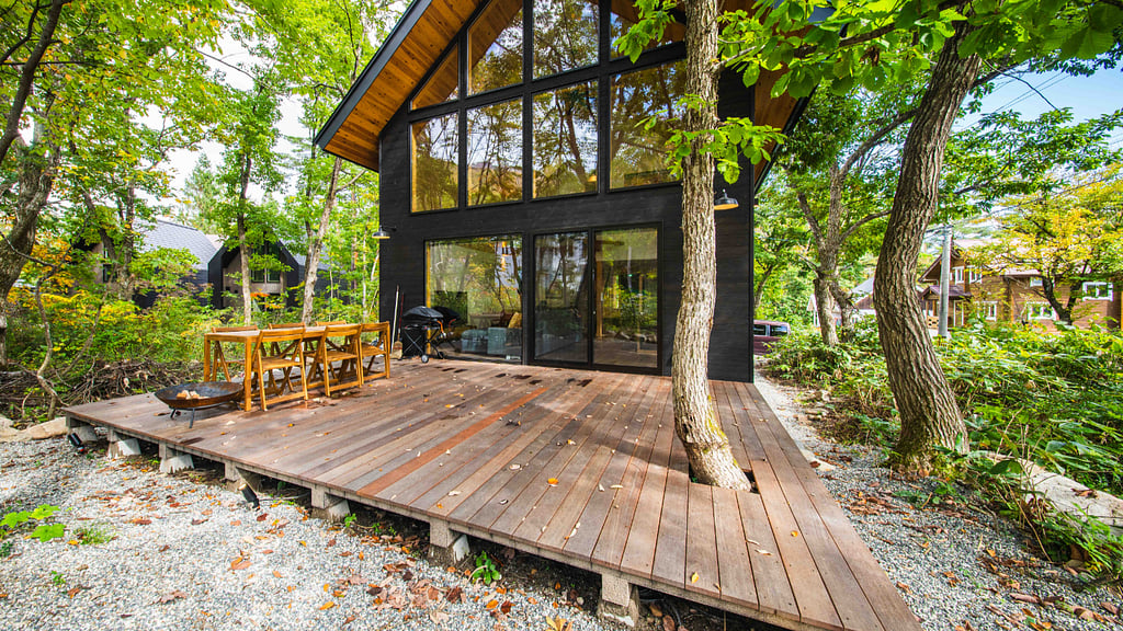 Aerial Chalet