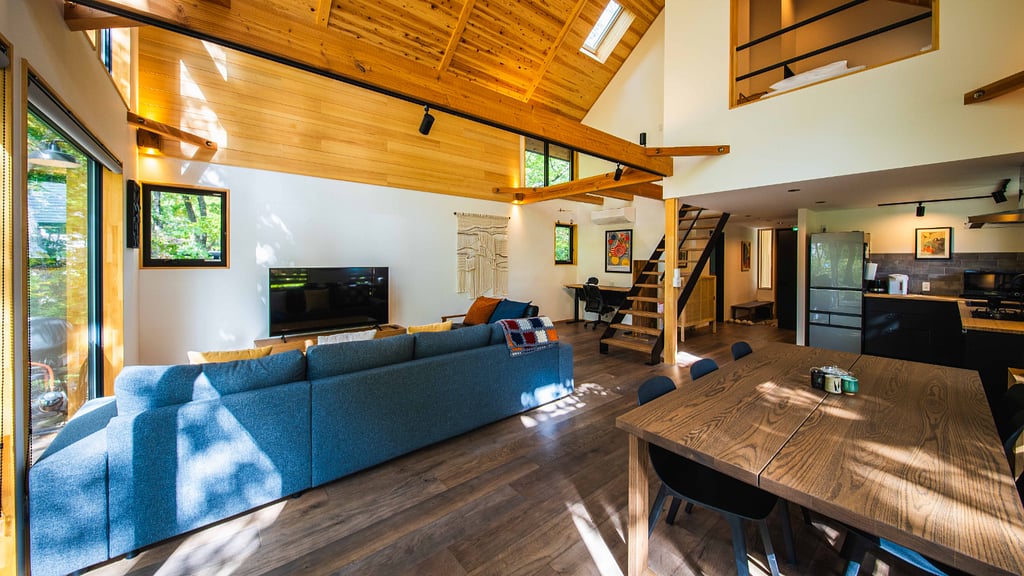 Aerial Chalet