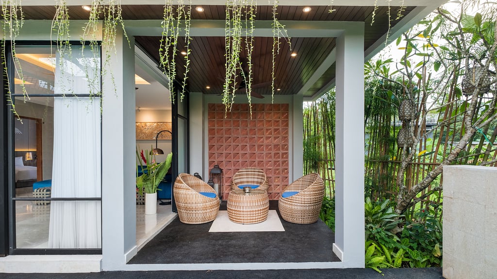 Baliris Villa V: Terrace/Veranda