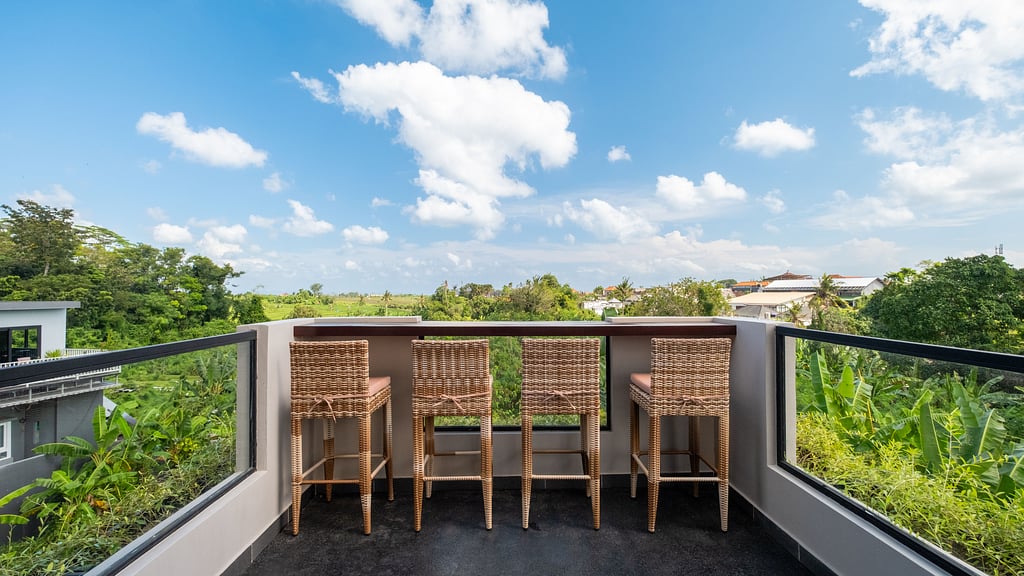 Baliris Villa V: Rooftop lounge