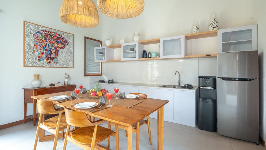 Elephant Villa 5: Dining area