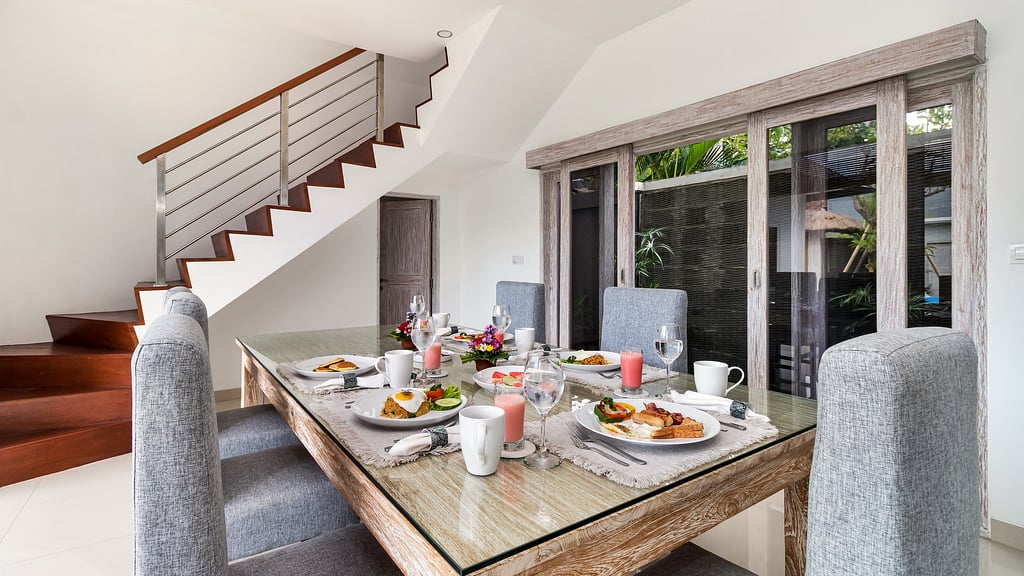 Hiburan Villas: Dining area 1