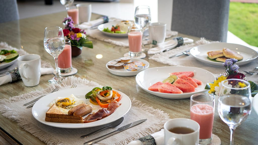 Hiburan Villas: Dining area 1
