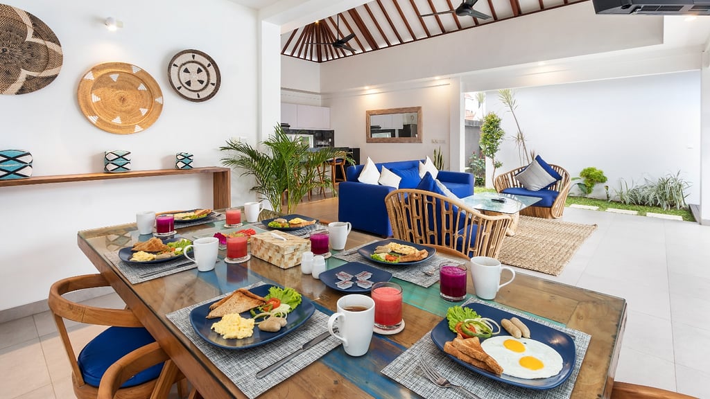 Hiburan Villas: Dining area 2