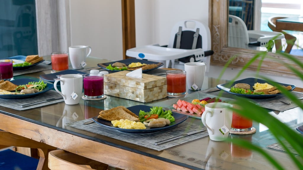 Hiburan Villas: Dining area 2