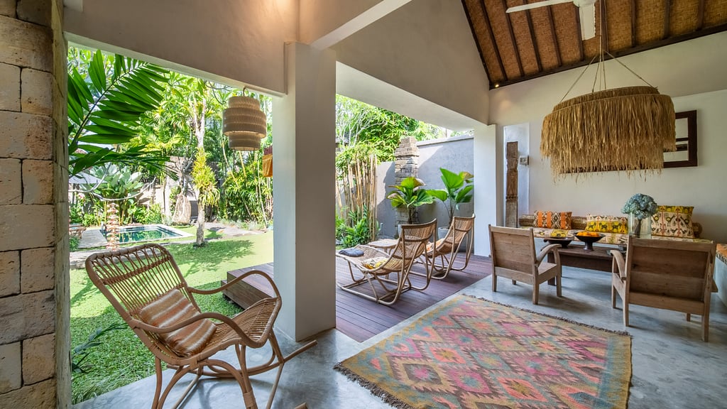 Katak Villa: Living room