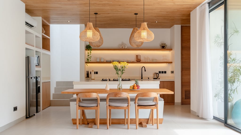 Loona Palm Villa 1: Dining area