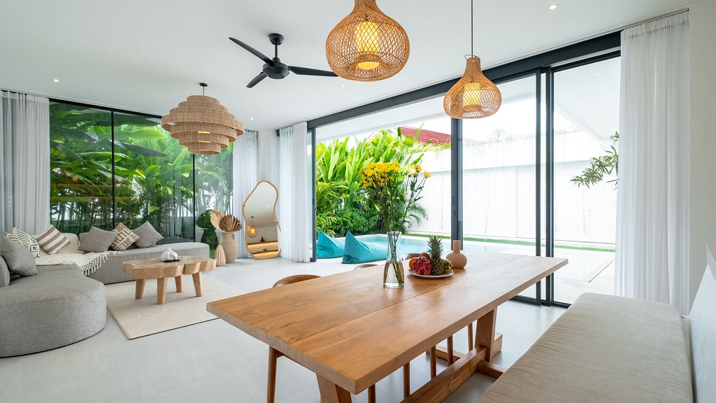 Loona Palm Villa 2: Dining area