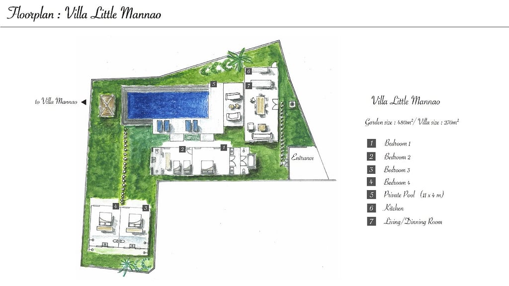 Mannao Estate: Floor plan