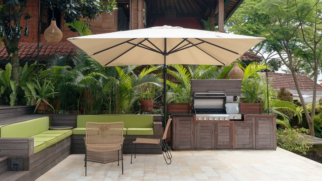 Rumah Melati Estate: BBQ equipment