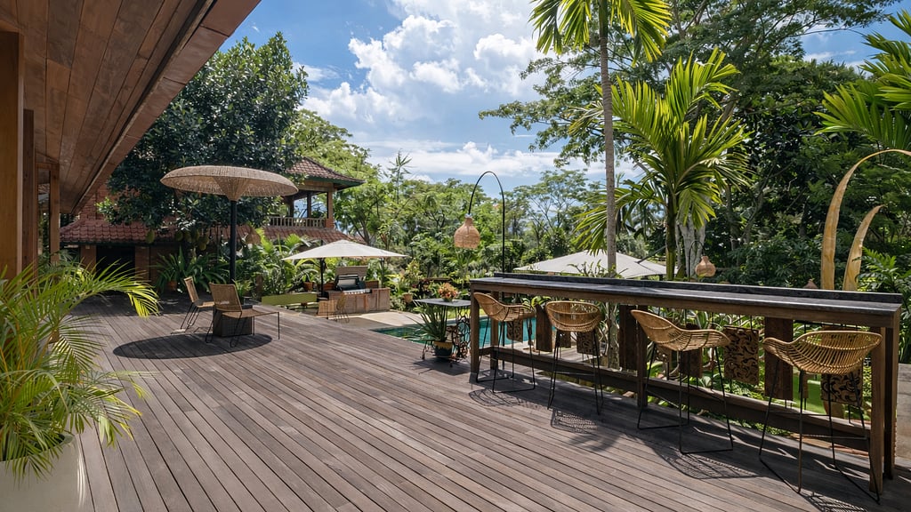 Rumah Melati Estate: Terrace/Veranda