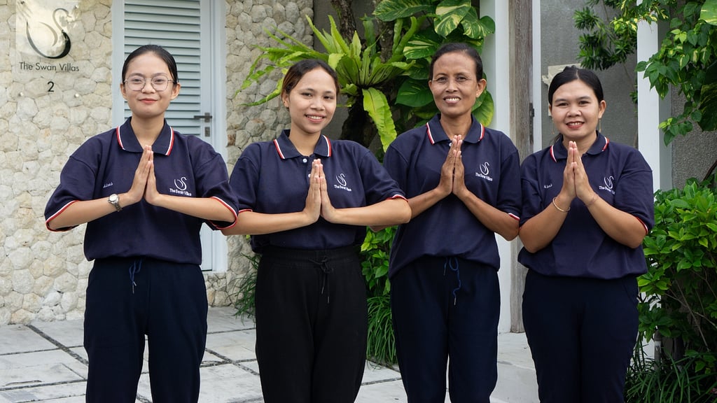 Swan Villa 3: Villa staff