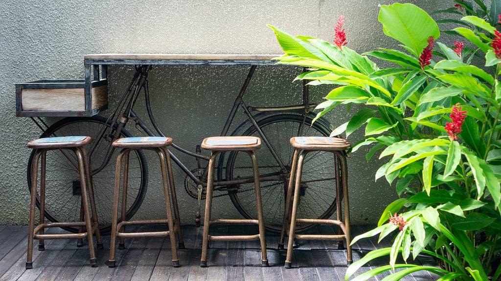 Swan Villa R: Terras/Veranda