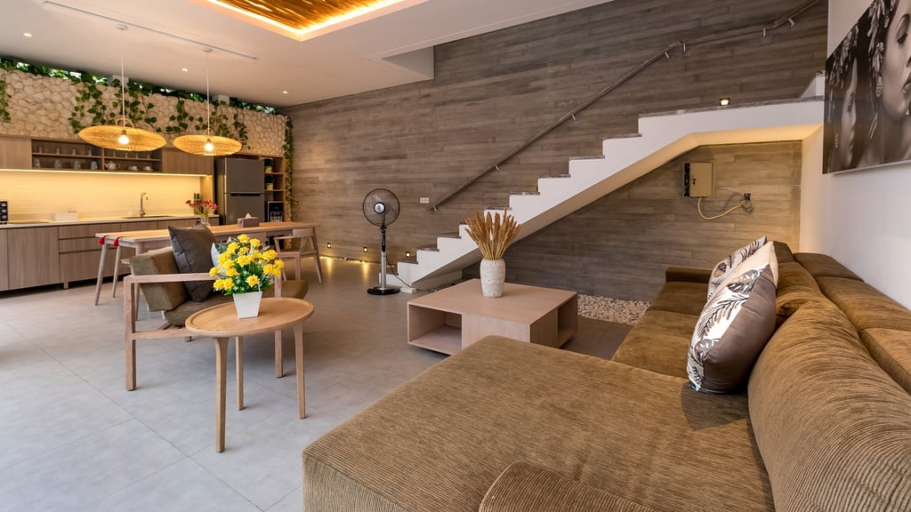 Swan Villas: Woonkamer 2