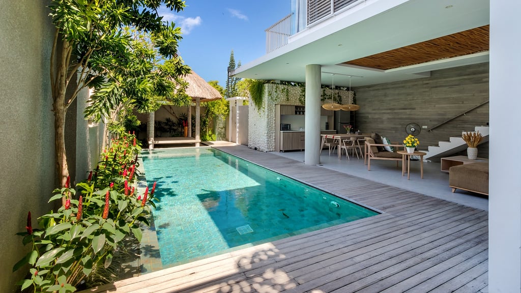 Swan Villas: Zwembad 1