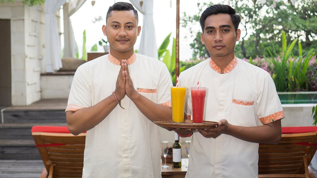 The Chands Estate: Villa staff