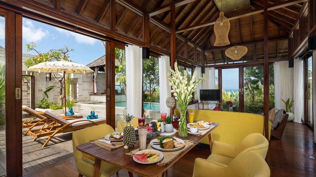 The Chands Two: Dining area