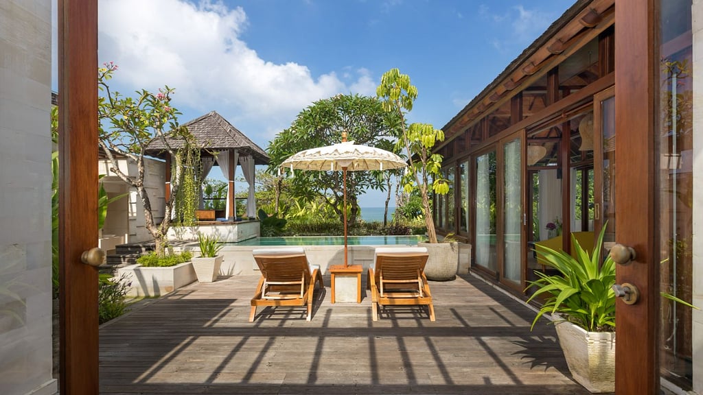 The Chands Two: Swimming pool